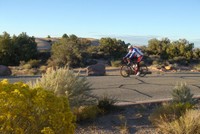 Highlight for Album: Moab Century Tour   --   Snowy and beautiful for a good cause.