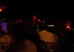 Music was the highlight of the after dinner activities.  Guests were treated to a private concert by none other than Kenny G and his hypnotic woodwind sounds.