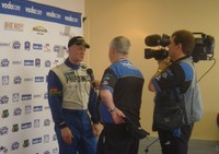 Highlight for Album: Racing in the Wesbank V-8 Championship at Kyalami International Raceway in South Africa