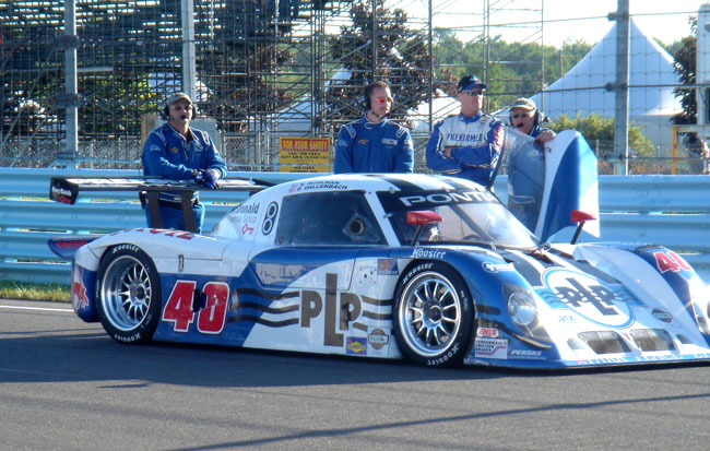 Randy and the crew at Watkins Glen before the Grand Am race in Augu 2006