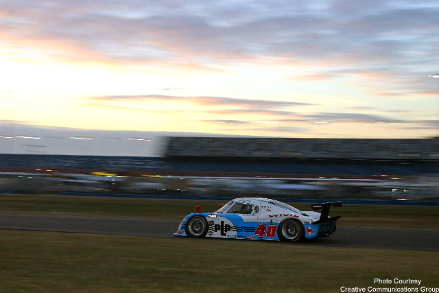 #40 Preformed Line Products Daytona Prototype with Randy Ruhlman at the Wheel at 2006 Rolex 24 At Daytona