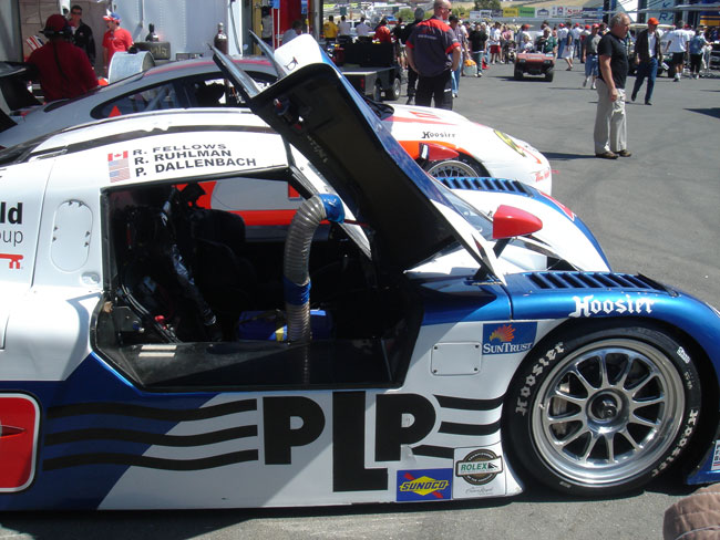 Ready to head to the start line at Infineon Raceway