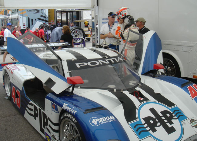 Randy and Jonathan before Qualifying at Baber Motorsports Park