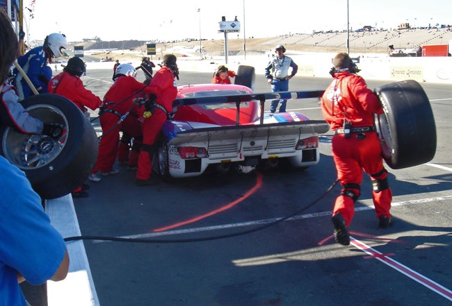 Pit stop at Infineon